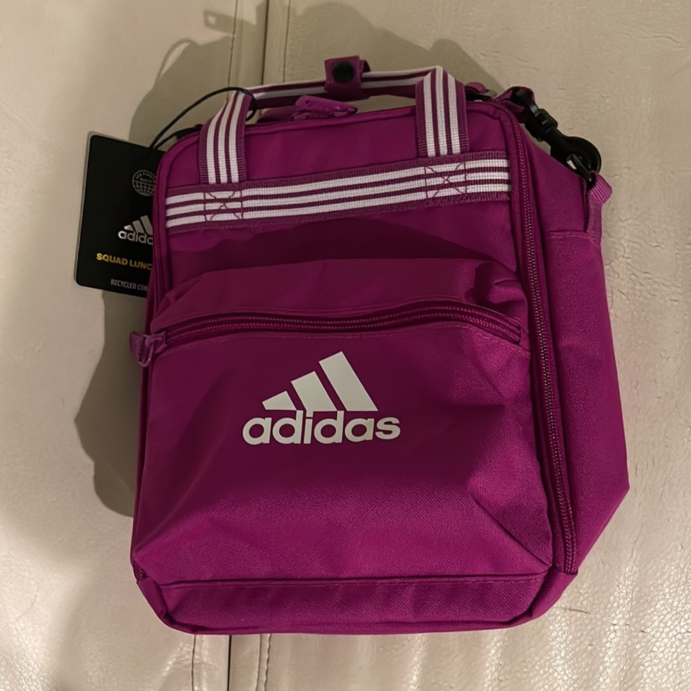 Purple Adidas Squad Lunch Bag (brand new)